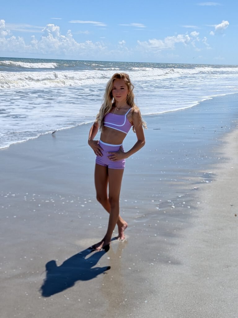 Kinsley Petty cheerleading