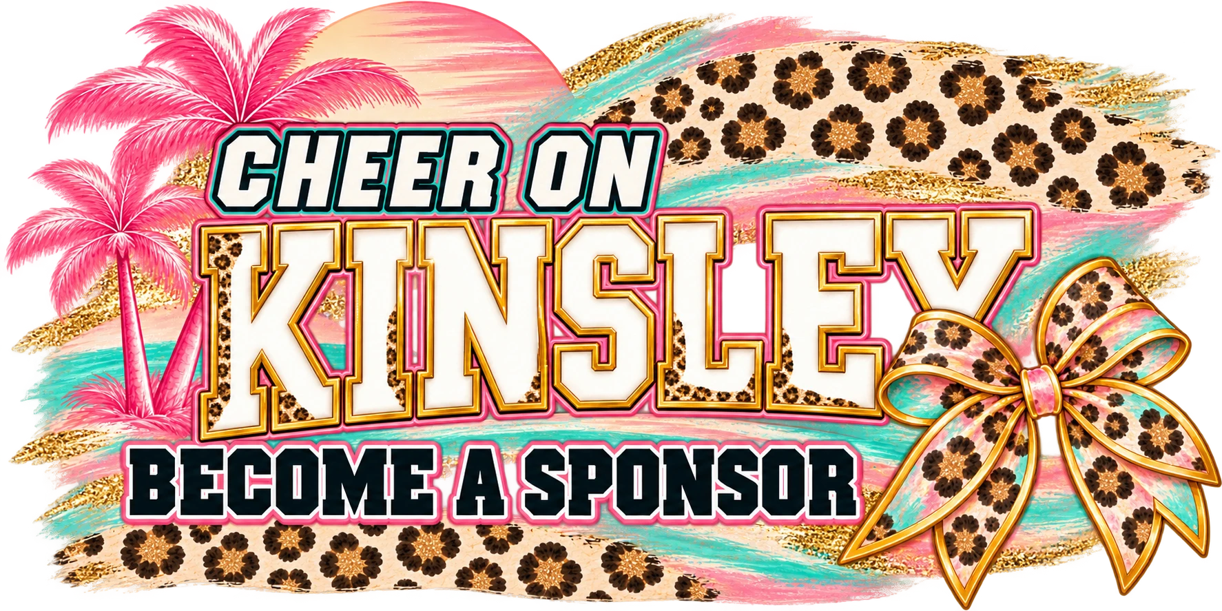 Cheer on Kinsley, become a sponsor