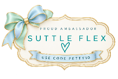Suttleflex proud ambassador badge, use code PETTY10